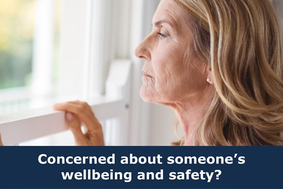 Concerned about someone's safety