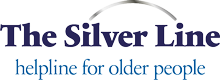 The Silver Line. Helpline for older people (logo)